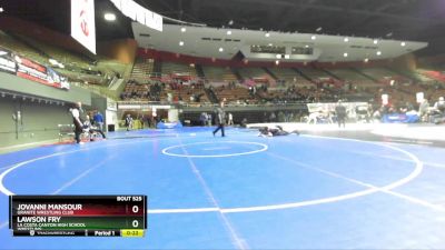 175 lbs 3rd Place Match - Lawson Fry, La Costa Canyon High School Wrestling vs Jovanni Mansour, Granite Wrestling Club