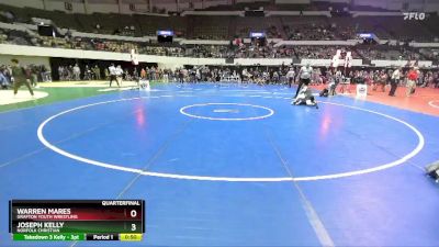 Rookie 3-5 105 Quarterfinal - Joseph Kelly, Norfolk Christian vs Warren Mares, Grafton Youth Wrestling