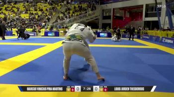 Louis Jurden Theodoridis vs Marcus Vinicius Pina Martins 2025 World Jiu-Jitsu IBJJF Championship