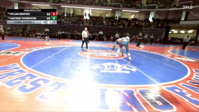 120-1A Cons. Round 2 - Hayden Thompson, Gordon Central Hs vs Rylan Benton, Brantley County HS