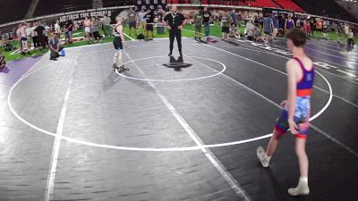 100 lbs Cons. Semis - Lucas Dunn, Oregon vs Dalton Regehr, Idaho