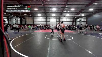 Quarterfinal - Jacob Cinquegrano, Pt. Monmouth vs Jack Sabatelli, Warwick