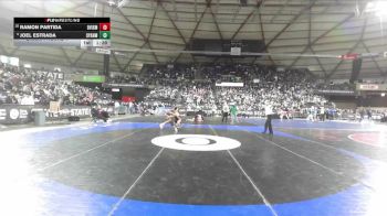 Boys 4A 165 lbs Champ. Round 1 - Joel Estrada, Spanaway Lake vs Ramon Partida, Davis