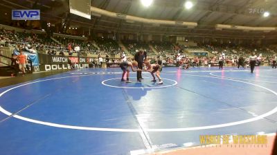 84 lbs Round Of 32 - Oliver Leitz, Dominate Club Wrestling vs Collin Smith, The Hunt Wrestling Club