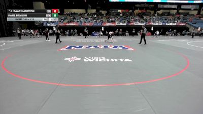 125 lbs Champ. Round 2 - Kane Bryson, Montreat vs 6 Isaac Hampton, Southern Oregon