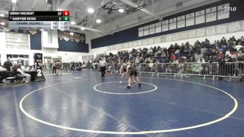 120 lbs Champ. Round 2 - Sawyer Ross, South Torrance vs Uriah Holiday, Esperanza