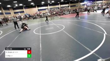 109 lbs Round Of 64 - Kameron Green Jr, Nebraska Wr Ac vs Trevor Pile, Bay Area Dragons WC