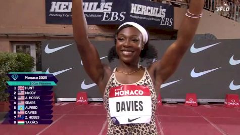 Women's 100m At Diamond League Monaco