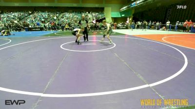 95 lbs Round Of 32 - Hayden Hatcher, Culver Mat Club vs Emery Lewallen, Nevada Elite