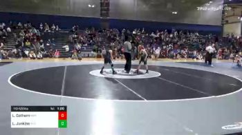 110 lbs Prelims - Lennox Cothern, Mountain View Youth Wrestling Club vs Lily Junkins, Team Hammer House