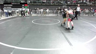 105 lbs Round Of 32 - Gavin Hobbs, Jackson Township vs Ian Torres, South Plainfield