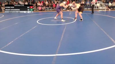 285 lbs Cons. Round 2 - Grant Stromberg, Northern Iowa vs Ayden Viox, Northern State