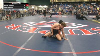 157 lbs Consi Of 64 #1 - Justin Lowery, VA vs Dane Kracht, GA