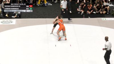 157 lbs Semis & 3rd Wb (16 Team) - Victor Voinovich III, Iowa vs Landon Robideau, Oklahoma State