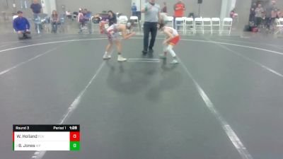 68 lbs Round 3 - Beau Jones, Panthers vs Winston Holland, FCA