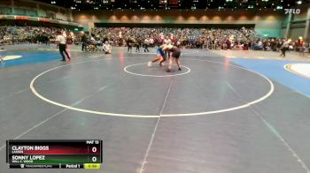 215 lbs Cons. Round 2 - Sonny Lopez, Will C. Wood vs Clayton Biggs, Lassen