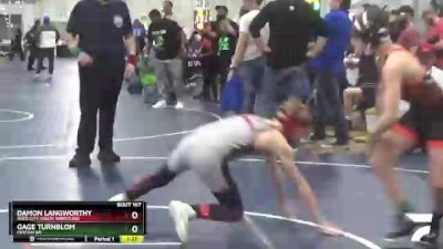 100 lbs Cons. Round 4 - Gage Turnblom, Fenton WC vs Damon Langworthy, Reed City Youth Wrestling