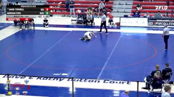 141 lbs Cons. Semi - Adrian Fox, Randolph vs Jake Yowell, Roanoke College