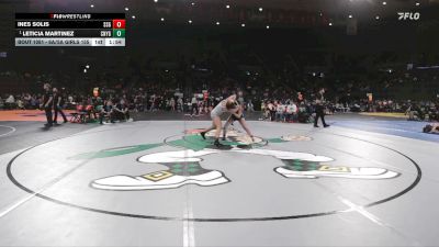 6A/5A Girls 155 Champ. Round 1 - Leticia Martinez, Century Girls vs Ines Solis, South Salem Girls