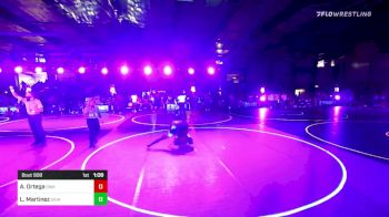 165 lbs Round Of 16 - Anthony Ortega, Swamp Monsters vs Lalo Martinez, Ukiah Wrestling