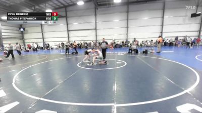 110 lbs Round 4 (2:15pm Saturday) - Thomas Fitzpatrick, Mat Assassins vs Fynn Reinerio, Team Cormier