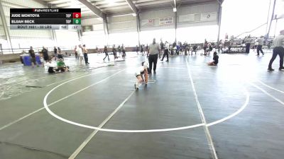 50 lbs 2nd Place - Jude Montoya, Top Rank Hammers vs Elijah Beck, Top Rank Hammers