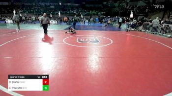 53 lbs Quarterfinal - Dallas Carter, Spazz Wrestling vs Cameron Poulsen, Nhwc