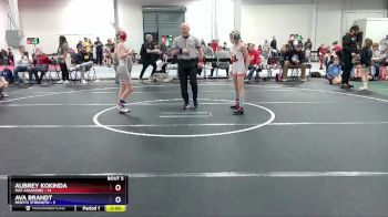 70 lbs Round 2 (6 Team) - Aubrey Kokinda, Mat Assassins vs Ava Brandt, Misfits Strength