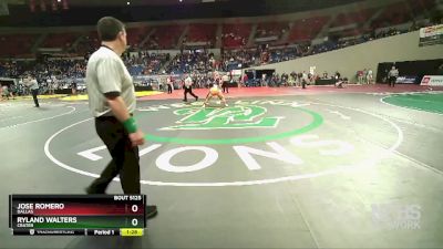 5A-126 lbs Quarterfinal - Jose Romero, Dallas vs Ryland Walters, Crater