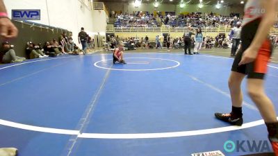 67 lbs Rr Rnd 3 - Whitlee Combs, Cowboy Wrestling Club vs Aubree Mcguire, Redskins Wrestling Club