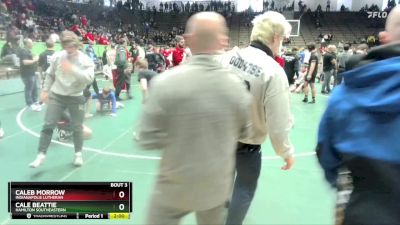 106 lbs Champ. Round 1 - Caleb Morrow, Indianapolis Lutheran vs Cale Beattie, Hamilton Southeastern