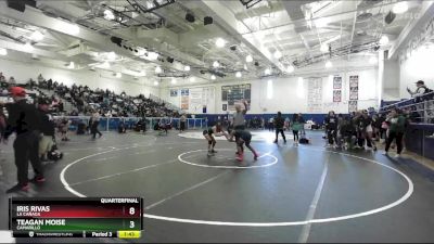 115 lbs Semifinal - Daniela Angeles, Long Beach Poly vs Brianna Ross, San Marcos