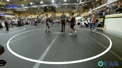 76 lbs Final - Jayden Ortiz, Coweta Tiger Wrestling vs Ted Fuggett-Henry, Comanche Takedown Club