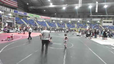 46 lbs Consi Of 8 #2 - Jayce Lafosse, Kalispell WC vs Carter Gomez, Top Of The Rock