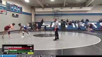 197 lbs Round 1 - Jaymoreye Gonzales, Dubuque vs Trent Williams, Chicago