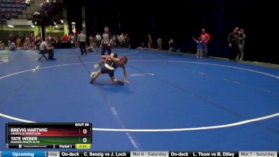 75 lbs Round 5 - Brevig Hartwig, Lakeville Wrestling vs Tate Weber, Hudson Pirate Elite