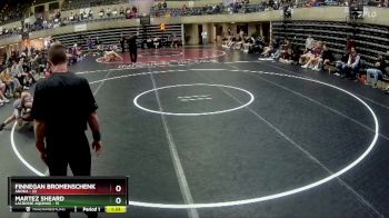 121 lbs Round 1 (4 Team) - Finnegan Bromenschenkel, Anoka vs Martez Sheard, LaCrosse Aquinas