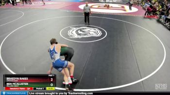 Cons. Round 3 - Braedyn Rakes, Lincoln East vs Ben McAllister, Millard West