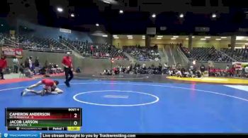 120 lbs Round 2 (4 Team) - Jacob Larson, 6A Clackamas vs Cameron Anderson, 6A McMinnville