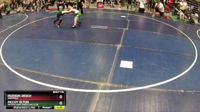 48 lbs Cons. Round 3 - McCoy Elton, Payson Lions Wrestling Club vs Hudson Desch, Shootbox