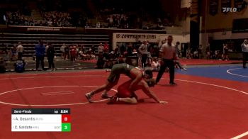 157 lbs Semifinal - Al Desantis, Rutgers vs Chase Saldate, Michigan State