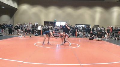110 lbs Cons. Quarters - Julia Duro, Hammer Wrestling Club vs Angeletta Romano, Grit Mat Club