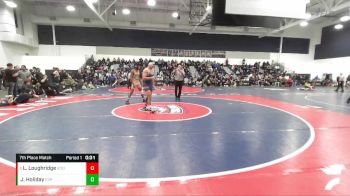 150 lbs 7th Place Match - Lucas Loughridge, Roosevelt vs James Holiday, Esperanza