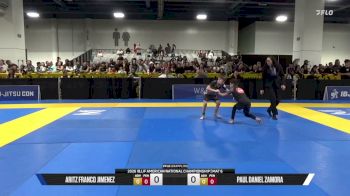 Aritz Franco Jimenez vs Paul Daniel Zamora 2026 American National IBJJF Jiu-Jitsu Championship