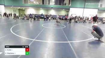 60 lbs Consi Of 8 #1 - Zakkary Kulas, NC vs Colton Stephens, PA