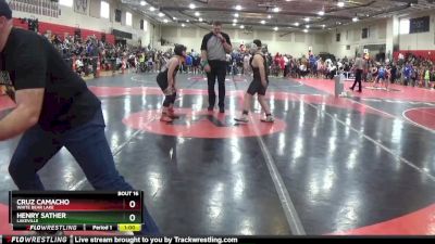 Round 1 - Henry Sather, Lakeville vs Cruz Camacho, White Bear Lake