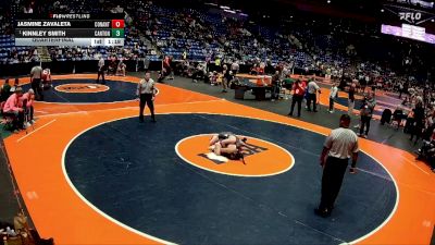 130 lbs Quarterfinal - Kinnley Smith, Canton vs Jasmine Zavaleta, Hoffman Estates (Conant)