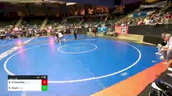 150 lbs Semifinal - Bianca Arundale-Maestas, New Mexico Beast vs Skylar Slade, Moen Wrestling Academy