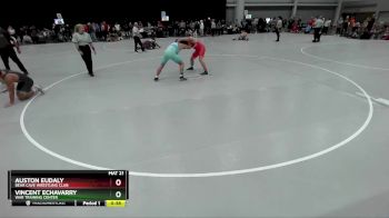 157 lbs Cons. Round 5 - Vincent Echavarry, WAR Training Center vs Auston Eudaly, Bear Cave Wrestling Club