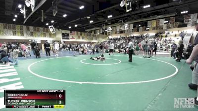 58 lbs 3rd Place Match - Tucker Johnson, Fallbrook Wrestling Club vs Bishop Cruz, Savage House